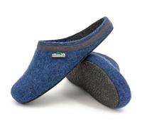 Stegmann Filzpantoffel 127 für Damen & Herren aus 100% Merinowolle Jeans, 41