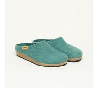 Stegmann 208 Filz-Hausschuh für Damen & Herren aus Merino-Filz Oceanblue, 38