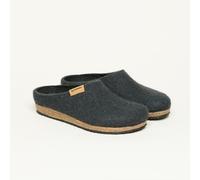 Stegmann Filzpantoffel 208 aus 100% hochwertiger Merino-Wolle - Hausschuhe für Damen & Herren - Pantoffeln mit Komfort-Kork-Sohle natural 37