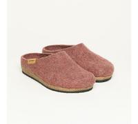 Stegmann Filzpantoffel 208 aus 100% hochwertiger Merino-Wolle - Hausschuhe für Damen & Herren - Pantoffeln mit Komfort-Kork-Sohle natural 43