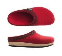 Stegmann 108 Filz-Clogs für Damen & Herren - Pantoffel mit Kork Sohle - Made in Tirol Dark Cherry, 38