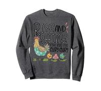 Steh auf und glänze und gib Gott Deine Herrlichkeit Hühnchen Family Women Sweatshirt