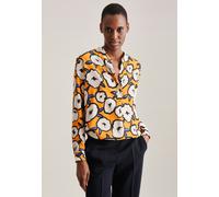 Stehkragenbluse Druck Orange 44 (60.134793-0065-44)