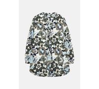 Stehkragenbluse Floral Blau 38 (60.133001-0019-38)