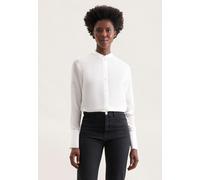 Stehkragenbluse mit hoher Manschette Ecru 46 (60.849763-0003-46)