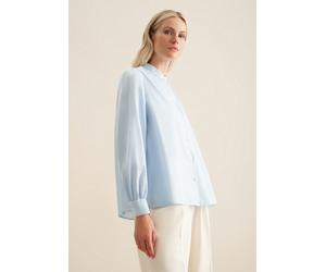 Stehkragenbluse Streifen Blau 34 (60.135275-0015-34)