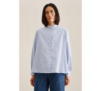 Stehkragenbluse Streifen Blau 38 (60.135275-0014-38)