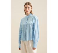 Seidensticker Stehkragenbluse Damen blau, 46