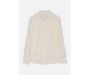 Stehkragenbluse Uni Ecru 36 (60.133612-0002-36)