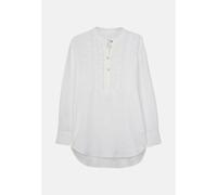 Stehkragenbluse Uni Weiß 34 (60.130888-0001-34)