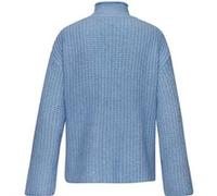 Stehkragenpullover blau meliert 32/34