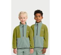 Jack Wolfskin - Kid's Colorblock Taunus Halfzip - Fleecepullover, Gr. 152, oliv (GreenZinnia)