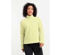 Stehkragenpullover JACK WOLFSKIN "TAUNUS 100 HZ W", Damen, Gr. XS, daisy, Obermaterial: 100% POLYESTER, Pullover Stehkragenpullover (48999417-XS) daisy