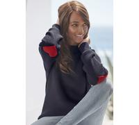 Stehkragenpullover LASCANA Gr. 40/42, schwarz Damen Pullover (68188939-40) schwarz