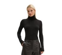 Stehkragenpullover MARC O'POLO "aus Organic Cotton", Damen, Gr. M, schwarz, Obermaterial: 100% Baumwolle, unifarben, Pullover Stehkragenpullover (33644650-M) schwarz