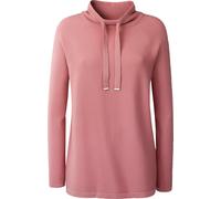 Strickpullover HEINE "Pullover", Damen, Gr. 42, rosa (rosenquarz), 100% Baumwolle, unifarben, Pullover Strickpullover (46113025-42) rosenquarz