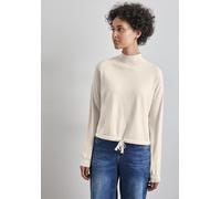 Street One Kurzer Turtleneck-Sweater Damen Weiß Gr. 46