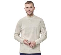 Stehkragenpullover VENTI "VENTI Stehkragenpullover uni", Herren, Gr. XXL, beige, 100% Wolle, Pullover Stehkragenpullover (51156464-XXL) beige