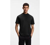 Stehkragenshirt BOSS GREEN "Porsche Spirit 70 Capsule Collection", Jungen, Gr. XXL, schwarz001, Jersey, Obermaterial: 100% Baumwolle, unifarben, relaxed fit normal, hoch geschlossener Ausschnitt, abge