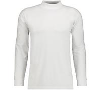 Stehkragenshirt RAGMAN, Herren, Gr. 3XL, weiß, Baumwolle, regular fit, hoch geschlossener Ausschnitt, Shirts Stehkragenshirt (038479-XXXL)