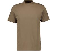 Stehkragenshirt RAGMAN, Herren, Gr. 6XL, braun (kastanie, 089), Jersey, Baumwolle, regular fit, ohne Ausschnitt, Shirts Stehkragenshirt (82953950-6XL) kastanie, 089