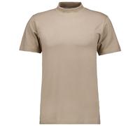 Stehkragenshirt RAGMAN, Herren, Gr. L, braun (walnuss, 875), Baumwolle, regular fit, hoch geschlossener Ausschnitt, Shirts (42355137-L) walnuss, 875
