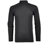 Stehkragenshirt RAGMAN, Damen, Gr. L, schwarz, Jersey, Baumwolle, regular fit, ohne Ausschnitt, Shirts Stehkragenshirt (026322-L) schwarz