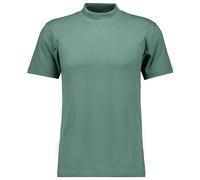 Stehkragenshirt RAGMAN, Herren, Gr. S, grün (grün, 382), Jersey, Baumwolle, regular fit, ohne Ausschnitt, Shirts Stehkragenshirt (10441004-S) grün, 382