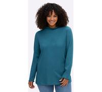 Sheego Rollkragenshirt mit Baby-Lock-Nähten 40/42 topas