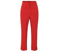 Stehmann Igor-680, sportive 7/8 Damenhose, in vielen weiteren Farben erhaeltlich, Größe 42, Farbe Rot
