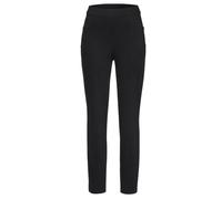 Schlupfhose STEHMANN, Damen, Gr. 40, N-Gr, schwarz (schwarz, 900), Obermaterial: 68% Viskose, 27% Polyamid, 5% Elasthan, unifarben, regular fit knöchellang, Hosen Schlupfhose, Sommerhose mit Reißversc