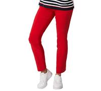 Stehmann INA-740, Bequeme,stretchige Damenhose-Bitte mindestens 1 Nummer Kleiner bestellen, Rot, 44