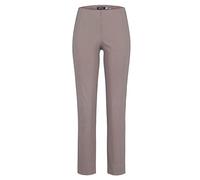 Stretch-Hose STEHMANN "INA" 40, N-Gr braun Damen Hosen in femininer Silhouette 40, N-Gr lehm