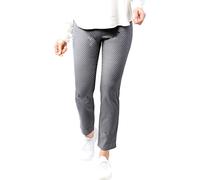 Stehmann Ina-742, Stretch-Schlupfhose mit abstrakten Muster