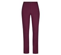 Schlupfhose STEHMANN "Ina", Damen, Gr. 38, N-Gr, beet rot, Web, Obermaterial: 76% Viskose, 21% Polyamid, 3% Elasthan, Basic, Basic schmal knöchellang, Hosen Schlupfhose, Sommerhose, innen wärmend ange