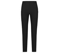 Stehmann, Iselle-720, stretchige schmale Thermo-Damenhose (34, schwarz)