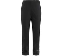 Stehmann, leichte 6/8 Sommerhose mit Hohlsaum Farbe schwarz, Größe 46