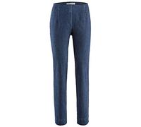 Stehmann - Stretchhose INA 760 W - Gerade geschnittene Pull-On Hose mit kleinem Schlitz, Jeans - Innenbeinlänge 76 cm