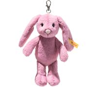 Steiff 112775 Hoppie Hase Anhänger, Plüsch, 16 cm, rosa