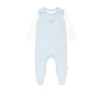 Steiff 2 Baby-Strampler - Herren - Gr. 86 - offwhite/print
