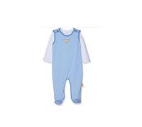 Steiff 2tlg. Set Strampler und T-Shirt Farbe: 6026 Blau/Weiss Gr. 50 Baby 1 Set