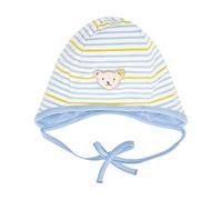 Steiff Baby Boys Mütze ohne Bommel Hat, Della Robbia Blue, 37