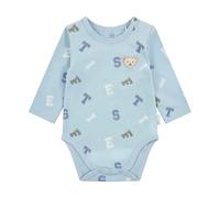 Steiff Baby-Jungen Body Langarm, Powder Blue, 56