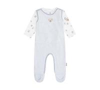 Steiff Baby-Jungen Langarm Set Strampler und T-Shirt, Heather, 68