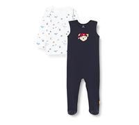 Steiff Baby - Jungen Set rompers + T-shirt met lange mouwen Baby und Kleinkind Schlafanz ge, Steiff Navy, 56 EU