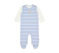 Steiff Baby-Jungen Set Strampler + T-Shirt Langarm, Brunnera Blue, 56