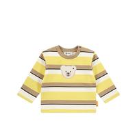 Steiff Baby-Jungen Sweatshirt, Cream Gold, 74 cm