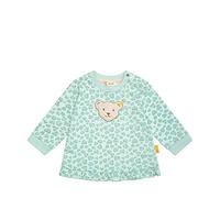 Steiff Baby - Mädchen Sweatshirt, Harbor Gray, 80 EU