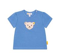 Steiff Baby - Mädchen T-Shirt Kurzarm T Shirt, Ultramarine, 56 EU