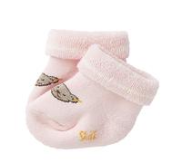Steiff Baby Mädchen Vollfrottee Socken mit Teddy 17113 (50/56, Rosa)